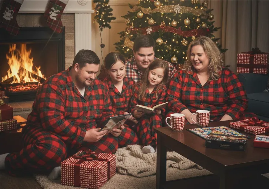 Family Matching Christmas Pajama Set